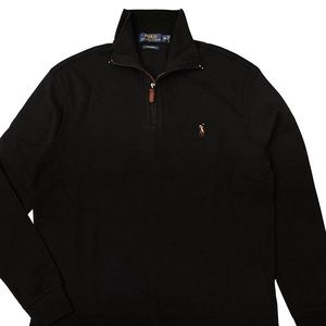 Polo Ralph Lauren Knit Ribbed Trim Sweater Size M